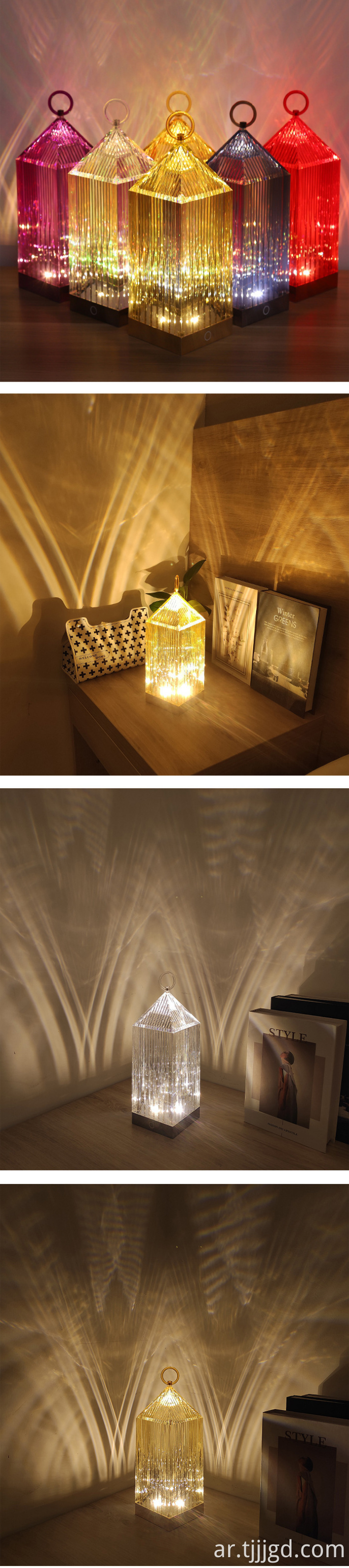LED Charging Small Desk Light